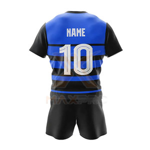 Uniforme de rugby respirant de haute qualité pour hommes - Vêtements de sport d'extérieur personnalisables avec service OEM - Product Image 5