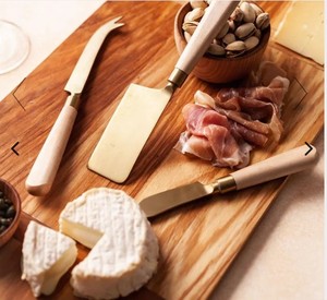 Luxury Modern Stainless Steel Cheese Knife Set with Butter Spreader and Cheese Spreader Custom <b>Box</b> Packaging Kitchenware <b>Tools</b> - Product Image 3