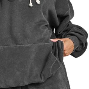 Sweat-shirts à capuche zippés pour femmes, en molleton doux, coupe décontractée, manches longues, chauds, pour tous les jours - Product Image 6