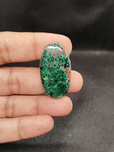 Cuentas Redondas de Piedra Natural de Crisocola Malaquita Pulida de Alta Calidad, Gemas para Joyería - Product Image 4