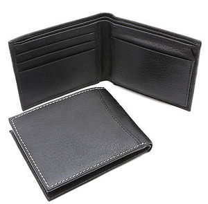 Portefeuille RABUSH SPORTS en cuir de vachette pleine fleur, fait main, de qualité supérieure, fin, écologique, anti-poussière, pour usage extérieur - Product Image 1