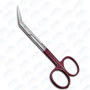 Ciseaux chirurgicaux ophtalmiques microscopiques droits et ciseaux à iris en acier, instruments médicaux pour clinique et dissection - Product Image 2