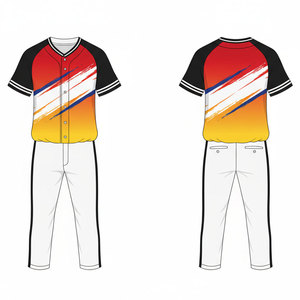 Camiseta de Béisbol Personalizada con Sublimación, Uniformes de Béisbol Sublimados para Equipos - Product Image 1