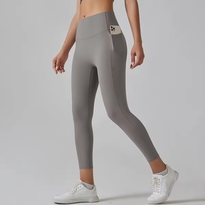 Leggings de yoga sans couture taille haute pour femmes, respirants, pour le sport et la gym, coupe ajustée et extensible, pantalons d'entraînement - Product Image 3
