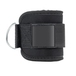 Sangle de cheville en nylon avec boucle renforcée, durable et écologique, idéale pour les exercices de traction à câble, les extensions de jambes et les séances de musculation. - Product Image 1