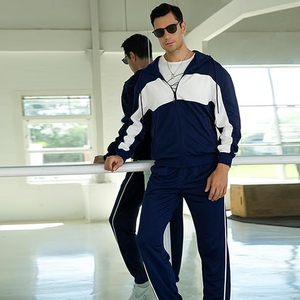Conjunto Deportivo de Algodón para Hombre, Sudadera con Capucha y Pantalones Jogger, Ropa Casual para Correr y Uso Diario - Product Image 4