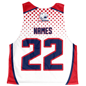 Chalecos de Lacrosse para Hombre, Tallas Grandes, de Alta Elasticidad, Ligeros, de Secado Rápido, Reversibles, de Malla, para Entrenamiento, Personalizables con Impresión - Product Image 5