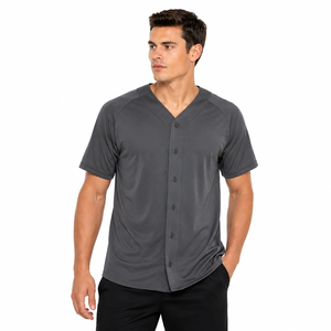 Camiseta de béisbol duradera diseñada con material transpirable para clubes deportivos y partidos de béisbol organizados con un rendimiento confiable. - Product Image 5