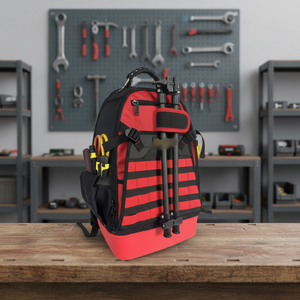 OEM Milwauke Durable 25L Electrician Carpenter <b>Tool</b> Bag Waterproof Multi-Function Hard Shell <b>Backpack</b> with 3-Year Warranty - Product Image 4