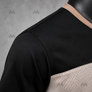 Camiseta de punto de algodón estampada con cuello en V y manga corta para ropa casual de calle - Product Image 6