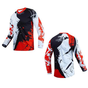 Uniformes de Motocross con Estampado por Transferencia Térmica, Colores Personalizados, Resistentes al Viento, Transpirables, para Carreras de Verano, Motociclismo MX, Ropa de Carreras de Autos - Product Image 2