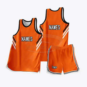 Personalizado bajo MOQ equipo de baloncesto Jerseys nuevo diseño transpirable malla baloncesto uniforme conjunto - Product Image 4