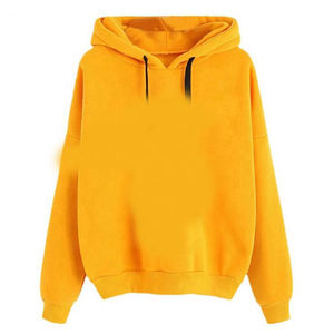 Sudadera con Capucha Rosa para Mujer, Manga Larga, Color Sólido, Tejido de Algodón, Ropa de Otoño - Product Image 3