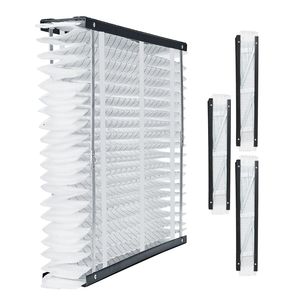 Paquete de 4 Filtros de Aire Acondicionado HVAC MERV 11 de 20 x 25 x 4, Filtros Electrostáticos Plegados para Aire Acondicionado con Duración de 12 Meses, Filtro para Caldera de Tamaño Real - Product Image 6