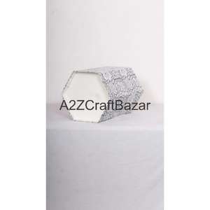 Papel de Algodón Reciclado Hecho a Mano al por Mayor, Plegable, con Parte Superior Abierta, Hexagonal, Elegante, Impreso, para Uso en Interiores/Exteriores, Hospital, Oficina - Product Image 6