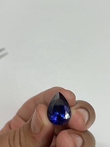 Tanzanita Natural en Forma de Pera, Color Azul Real de Alta Calidad, Certificada por IGI, Tratada con Calor, 11.42 Quilates, Piedra Preciosa, Sadiya International - Product Image 6