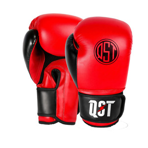 Guantes de Boxeo de Cuero Genuino para Adultos, 12oz 16oz, con Soporte Acolchado para Muñeca, para Entrenamiento y Sparring, Ligeros, de Secado Rápido, con Muñequera Ajustable - Product Image 3