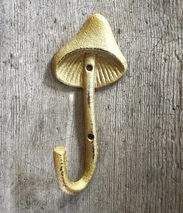 Brass Designer Decorative <b>Hooks</b> <b>Wall</b> Mount <b>Key</b> Rack and Towel <b>Hook</b> Metal Plant Pattern for Bathroom and Clothing Use - Product Image 5