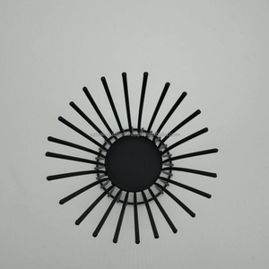 Centre de table de fête de mariage de Noël en fer moderne de haute qualité, logo personnalisé, candélabre en métal doré - Product Image 3