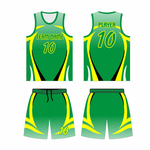 Uniforme de basket-ball personnalisé de haute qualité – Maillot et short d'équipe sublimés 100 % polyester - Product Image 6