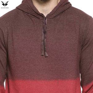 Sweat à capuche pour homme, couleur contrastée personnalisée, produit très vendu, nouvelle arrivée, qualité supérieure, vêtement décontracté uni - Product Image 6