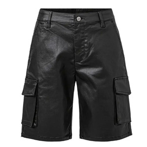 Buen Proveedor, Diseño Único, Servicio OEM ODM, Logotipo Personalizado, Pantalones Cortos de Cuero Transpirables, Ligeros y Duraderos para Adultos - Product Image 1