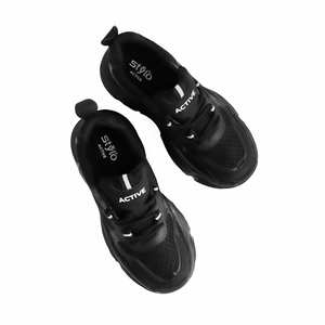 Zapatillas estilo baloncesto informales AT7340 negras - Product Image 1