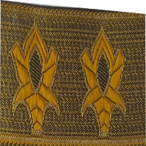 Newest Double Face Jacquard Fabric Ribbon Woven Style with Solid Color <b>for</b> <b>Hair</b> <b>Bows</b> Headband Lead Pattern Time Technics TCD - Product Image 2