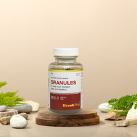 Granulés laxatifs ayurvédiques à base de plantes Dhouti Yog, mélange d'extraits végétaux naturels pour le bien-être digestif et le soutien quotidien de la santé intestinale