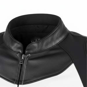 เสื้อแจ็คเก็ตไบค์เกอร์ผู้ชายแบบสั่งทำพิเศษ ผลิตจากโพลีเอสเตอร์/ผ้าฝ้าย พร้อมบริการ OEM กันน้ำ ไซส์ใหญ่พิเศษ คุณสมบัติป้องกันอย่างดี - Product Image 5