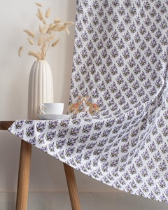 Nouvelle collection, best-sellers, vente flash, décoration intérieure, rideaux longs pour la maison en 100% coton pur. - Product Image 3