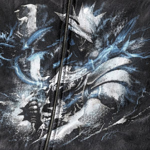 Sudadera con capucha personalizada unisex de forro polar para invierno, corte regular, con logo impreso DTG, estilo urbano, chaqueta lisa - Product Image 5