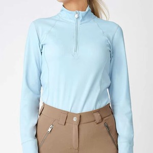 Camisas de Equitación Western para Mujer, Manga Larga, para Competencia, de Poliéster y Spandex, Estilo Jodhpur - Product Image 1