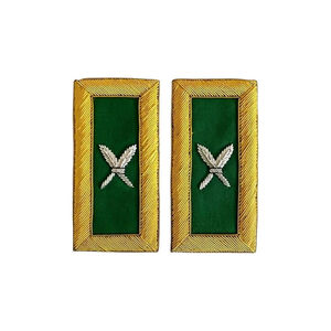 Hombreras de Caballeros Templarios de Alta Calidad, Ecológicas, Estilo Sencillo, Bordado con Hilos Metálicos, Precio Bajo, Servicio OEM - Product Image 3