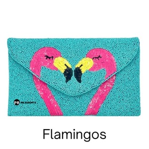 Bolso de mano con cuentas azul y blanco Floral a la moda para mujer, bolso de noche elegante, cadena cruzada, accesorio de boda, elegante geométrico - Product Image 4