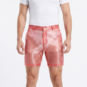 Women Night Clubwear Sheer <b>Shorts</b> With Pockets Elastic Waist Transparent <b>Shorts</b> Women's Sheer <b>See</b> <b>Through</b> <b>Shorts</b> Ladies - Product Image 6