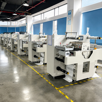 VICUT VR350 Cortadora y Rebobinadora de Etiquetas de Rollo a Rollo, Máquina de Troquelado de Etiquetas en Blanco, Acabadora de Etiquetas en Rollo