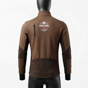 เสื้อแจ็คเก็ตวิ่งและปั่นจักรยานสำหรับผู้ชาย แขนยาว สำหรับกิจกรรมกลางแจ้ง ไซส์ใหญ่พิเศษ - Product Image 3