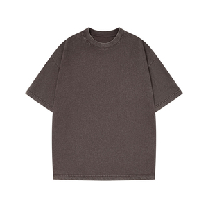 Wholesale Custom 230gsm Cotton <b>Plain</b> <b>White</b> T Shirt Unisex Men <b>Tee</b> Bulk High Quality Apparel Manufacturer - Product Image 6