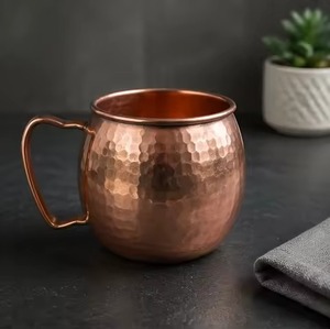 Tazas de Cobre de Alta Calidad, Hechas a Mano, Taza Mule para Beneficios para la Salud, Tazas 100% de Cobre Puro a Precio Razonable - Product Image 4