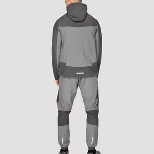 Survêtements coupe-vent imperméables pour hommes à faible MOQ, les plus vendus en ligne, ensembles OEM - Product Image 2