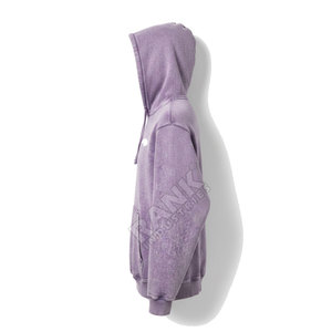 Sudaderas con capucha para hombre, lavadas al ácido, de algodón mezclado, de alta calidad, más vendidas, a precio económico, disponibles en diferentes colores, MOQ bajo. - Product Image 3