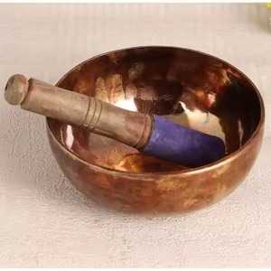 Bol chantant traditionnel en métal pour la méditation, le yoga, la pleine conscience, la relaxation et la pratique spirituelle - Product Image 5