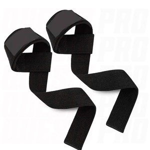 Gym Strength Training Weightlifting <b>Straps</b> Neoprene Padded Powerlifting Wrist Support <b>Straps</b> for Deadlifts Pull Ups Heavy - Product Image 1