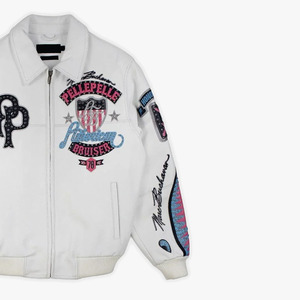 Veste d'hiver pour homme haut de gamme, très vendue, en cuir véritable, coupe-vent, imperméable, teinte unie, toutes tailles disponibles - Product Image 5