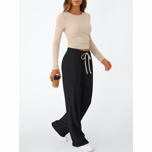 Women's Sets Perfect For Casual Wear And Relaxed Fit And <b>Material</b> New Stylish With Breathable Loungewear Summer Set Women's - Product Image 3