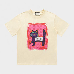เสื้อยืดผู้ชายแบรนด์หรูรุ่นใหม่ล่าสุด พิมพ์ลายโลโก้ด้านหน้า คอกลม เป็นมิตรต่อสิ่งแวดล้อม ป้องกันการเป็นขุย แห้งเร็ว ระบายอากาศได้ดี - Product Image 1