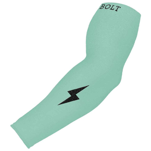 Bolt Cycling <b>Arm</b> <b>Sleeve</b> Mint Green Custom Anti-Uv Protection Unisex Adult <b>Compression</b> <b>Sleeve</b> Custom Sublimation Printing - Product Image 1