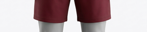 Pantalones Cortos Deportivos para Hombre, Color Granate Sólido, con Cordón Ajustable, Corte Regular, con Bolsillos, para Todas las Temporadas - Product Image 5