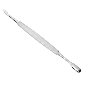 Customized logo <b>Callus</b> <b>Remover</b> Silver Angled Square Flat Sets Kit Mini Stainless Steel Nail Cuticle Pusher - Product Image 5
